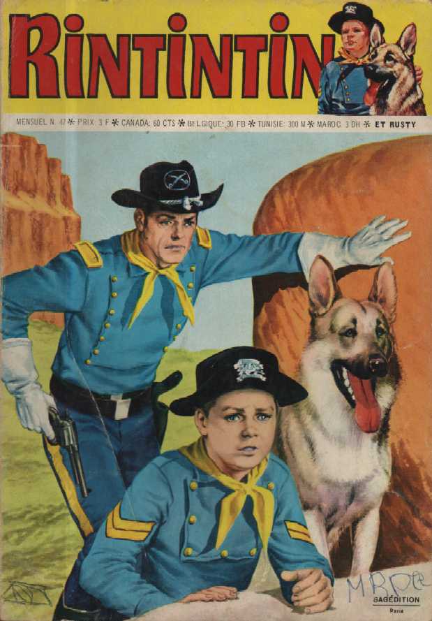 Scan de la Couverture Rintintin Rusty n 47